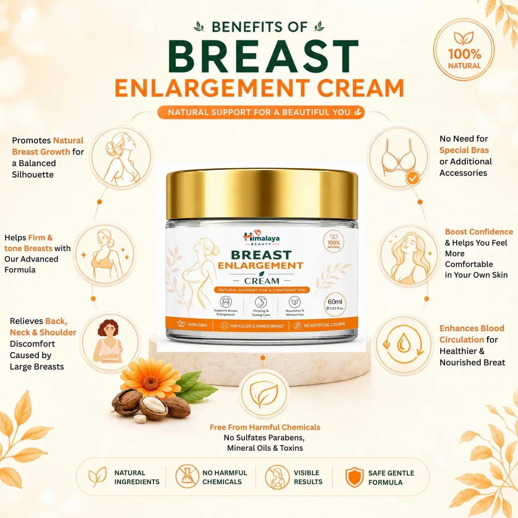 Himalaya Beauty Breast Enlargement Cream - 60ml Himalaya Beauty