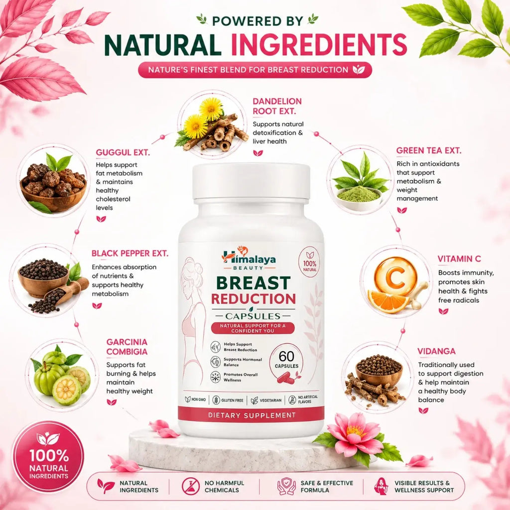 Himalaya Beauty Breast Reduction Capsules - 60 Caps Himalaya Beauty