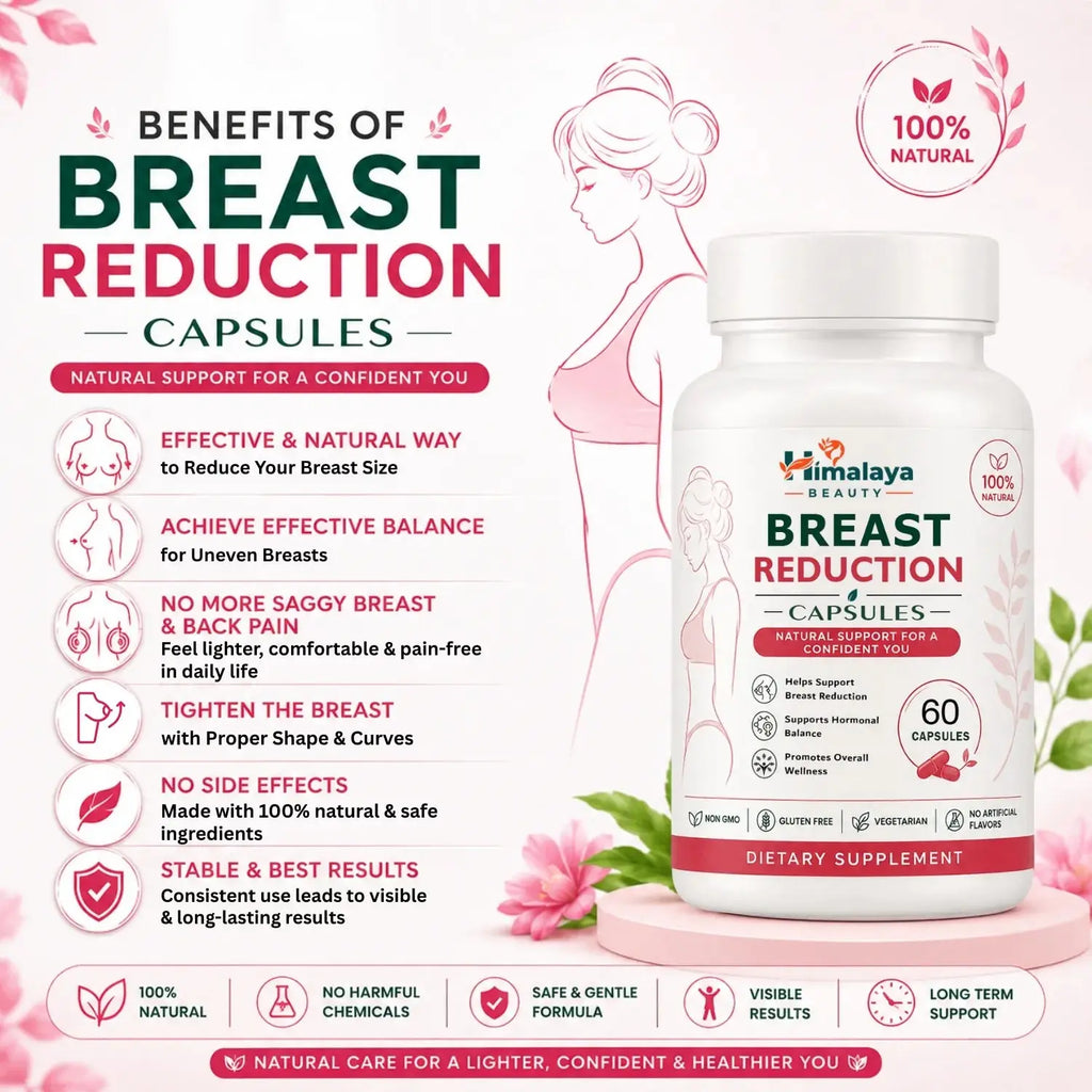 Himalaya Beauty Breast Reduction Capsules - 60 Caps Himalaya Beauty