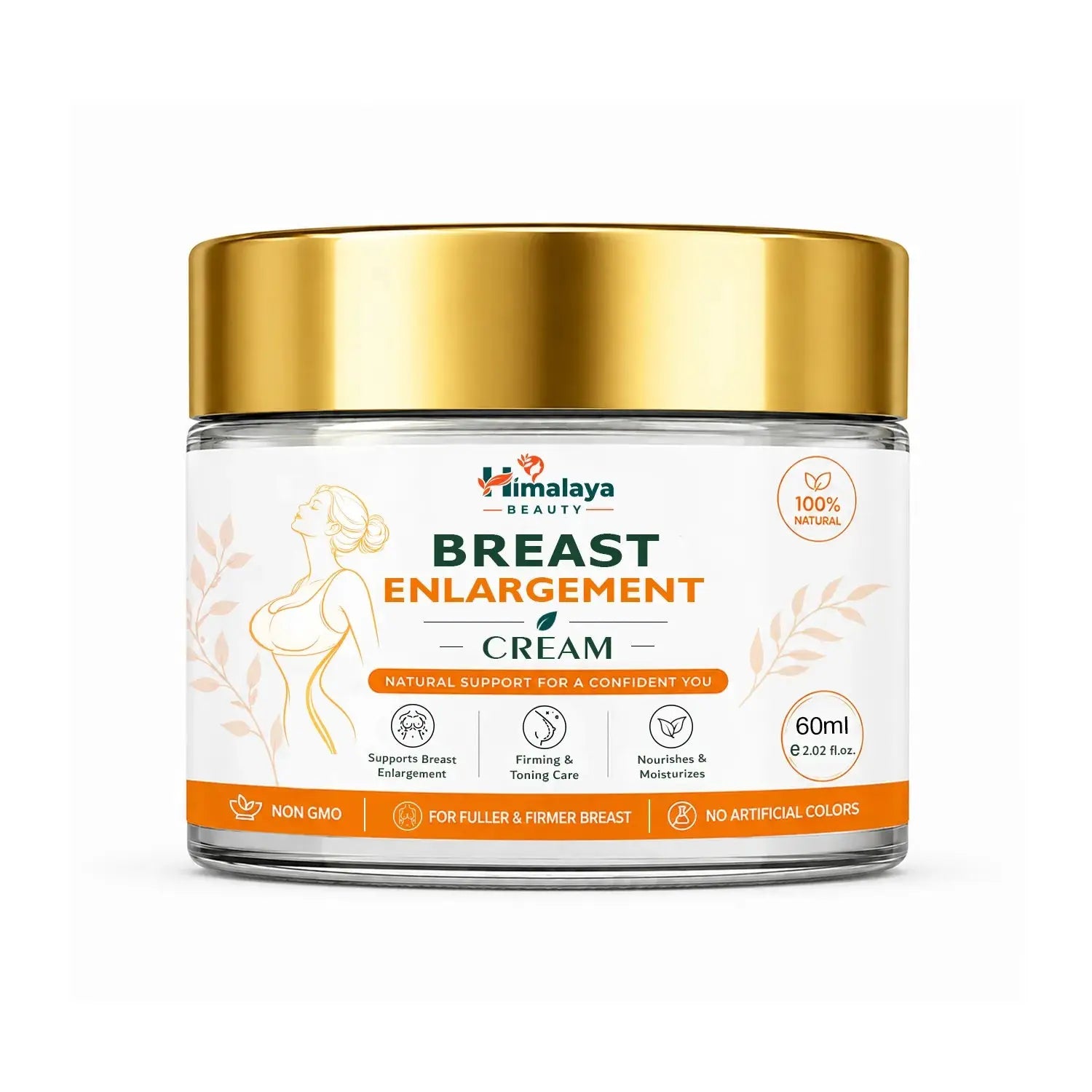 Himalaya Beauty Breast Enlargement Cream - 60ml Himalaya Beauty