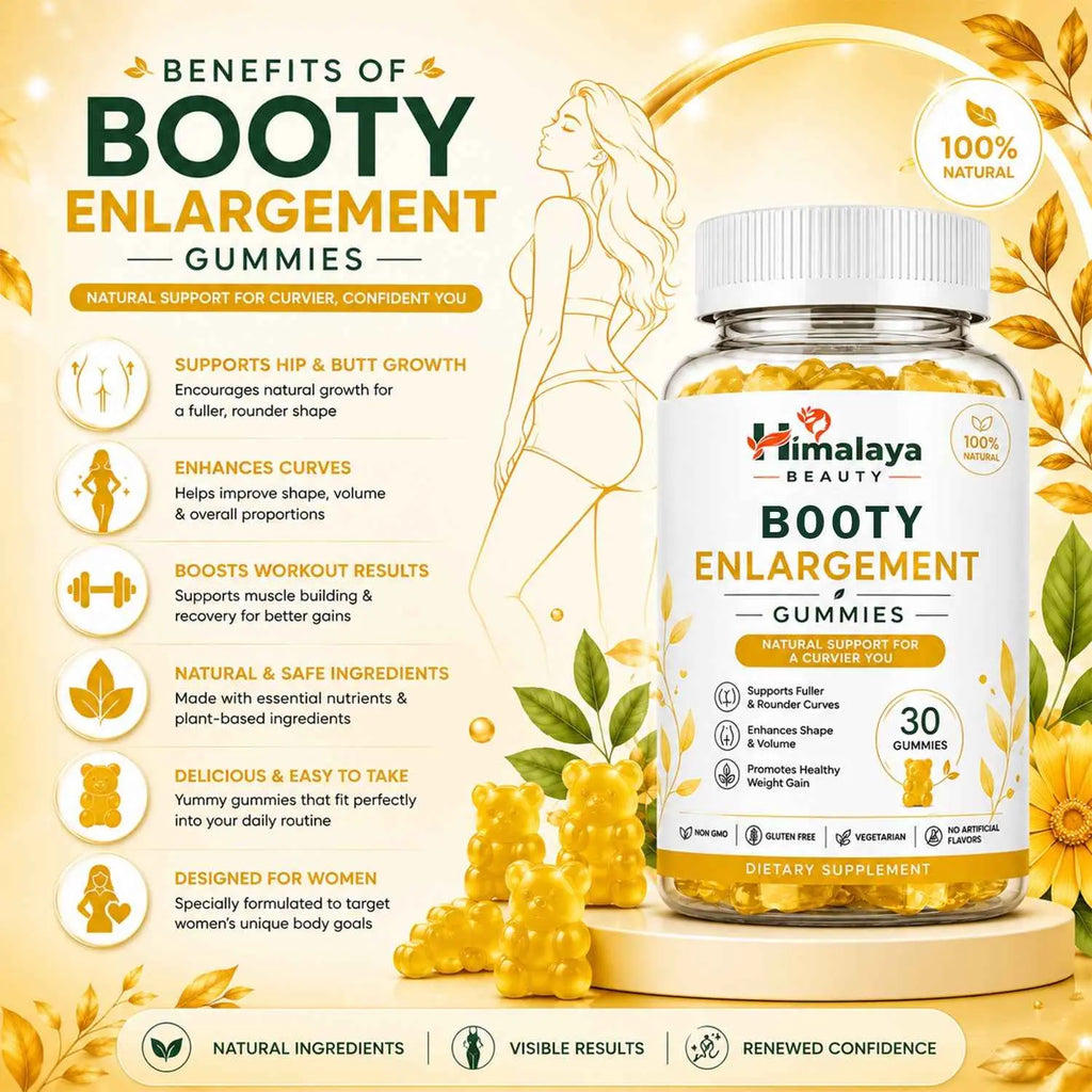 Himalaya Beauty Booty Enlargement Gummies – 30 Natural Gummies