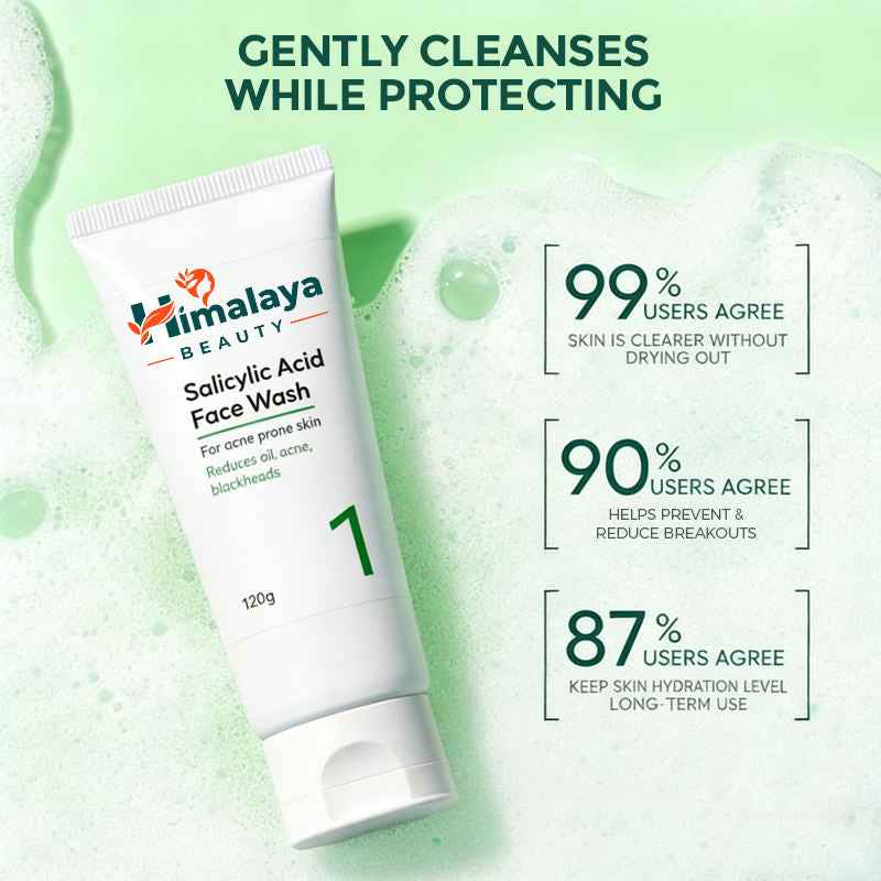 Himalaya Beauty Salicylic Acid Face Wash – 120g