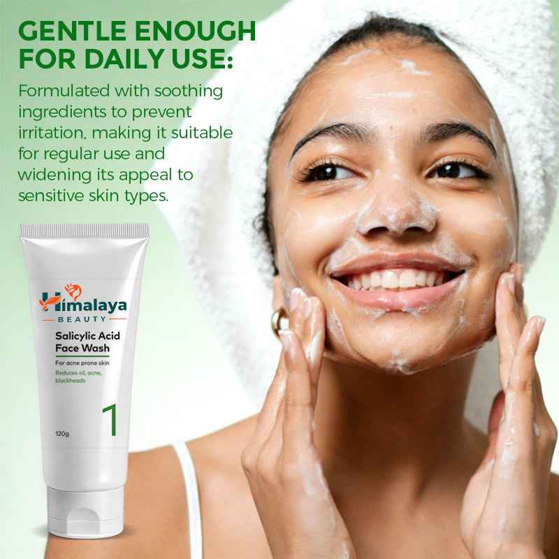 Himalaya Beauty Salicylic Acid Face Wash – 120g
