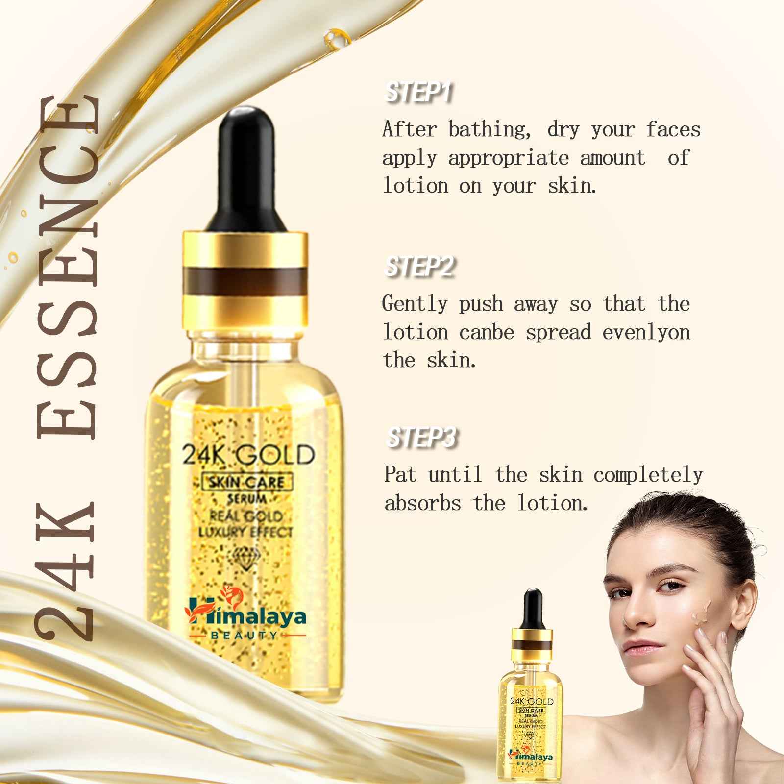 Himalaya Beauty 24K Gold Skin Care Serum – 30ml