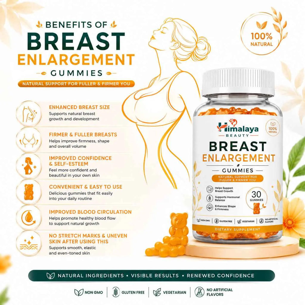 Himalaya Beauty Breast Enlargement Gummies – 30