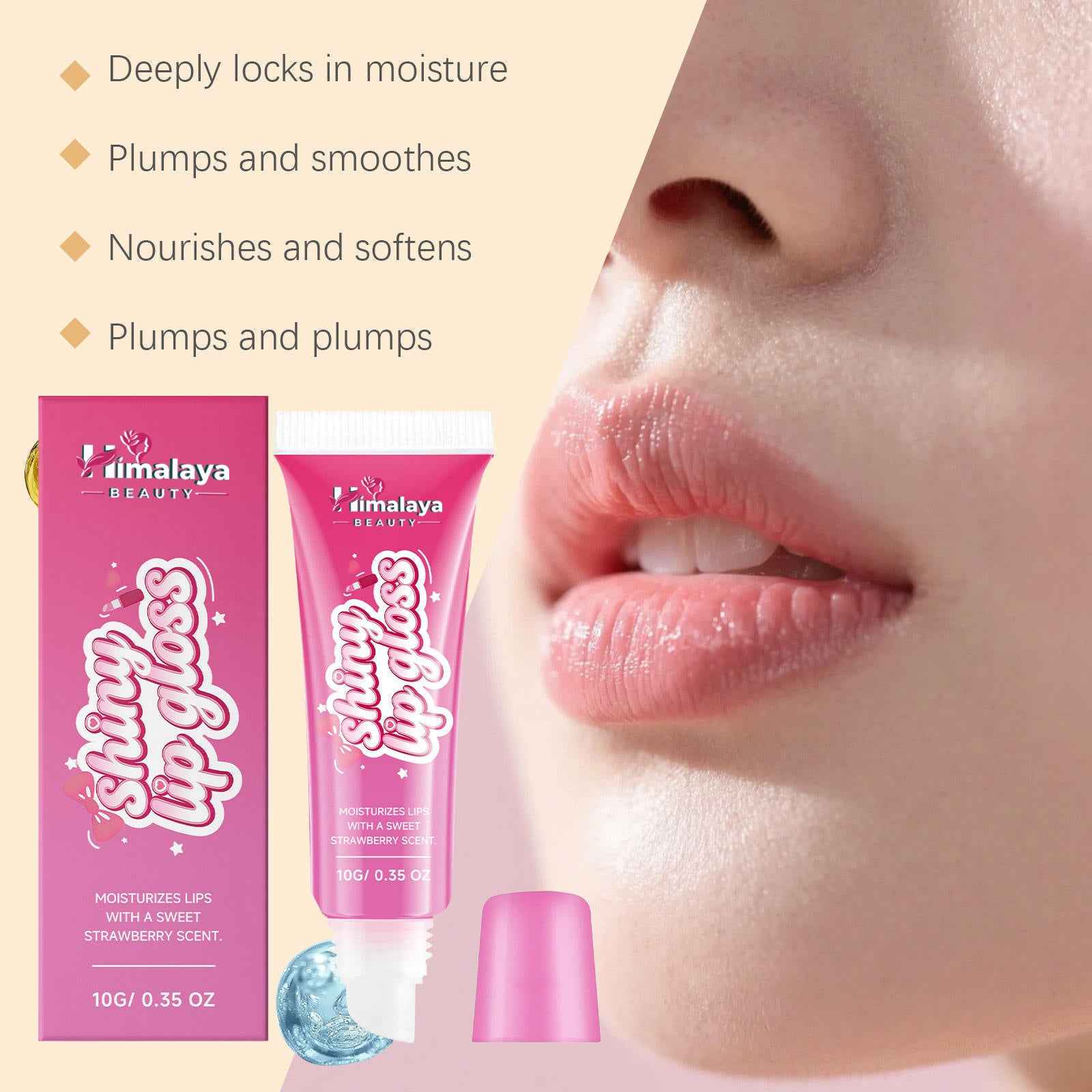 Himalaya Beauty Shiny Up Gloss Lip Balm – 10g